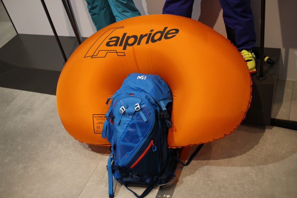 Millet backpack with Alpride