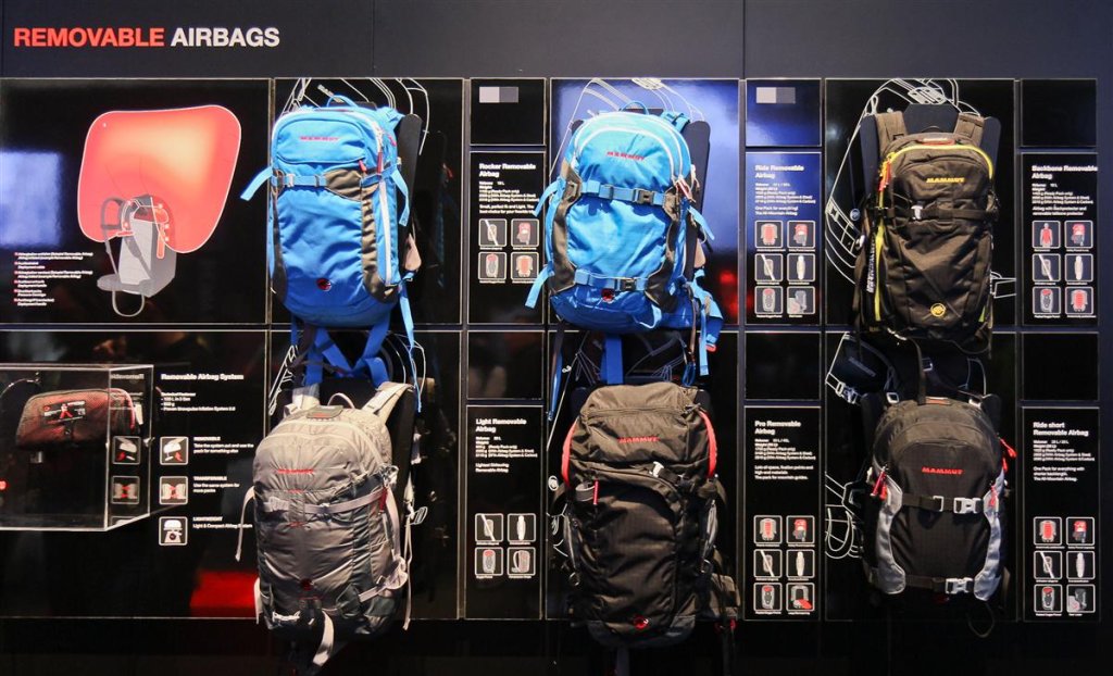 The R.A.S. range includes six revised and optimized backpacks