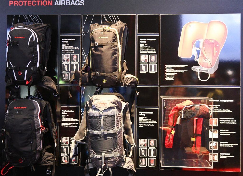 Four backpacks for the P.A.S. are coming onto the market: Ride (22L), Rocker (15L), Pro (35L) and Light (30L)