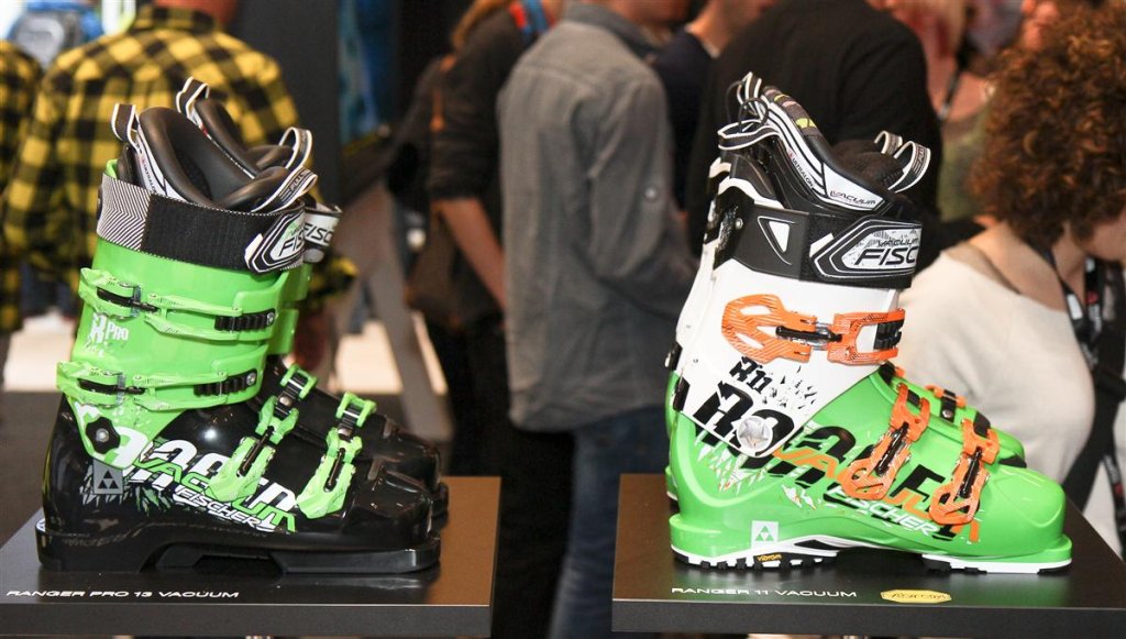 Freeride boots without ascent function from Fischer. But with cushioning.