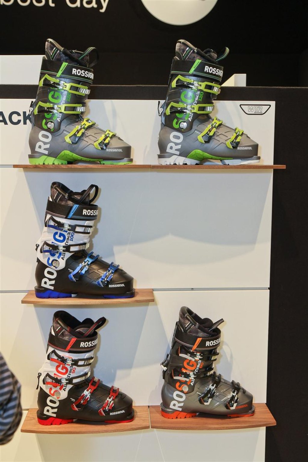 The other boots in the Rossignol Alltrack series: Alltrack 120, 100 and 90