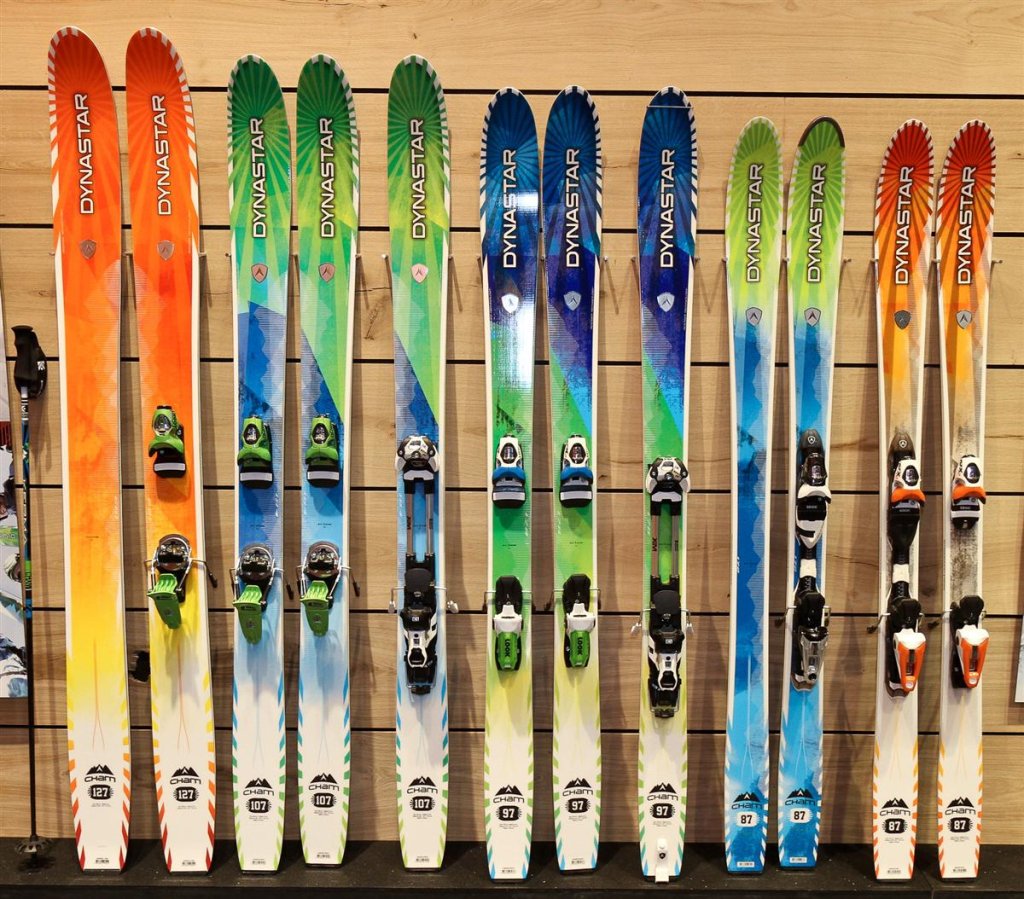 The Dynastar Cham freeride line: Cham 127, 107, 97 & 87 - The French remain true to their design.