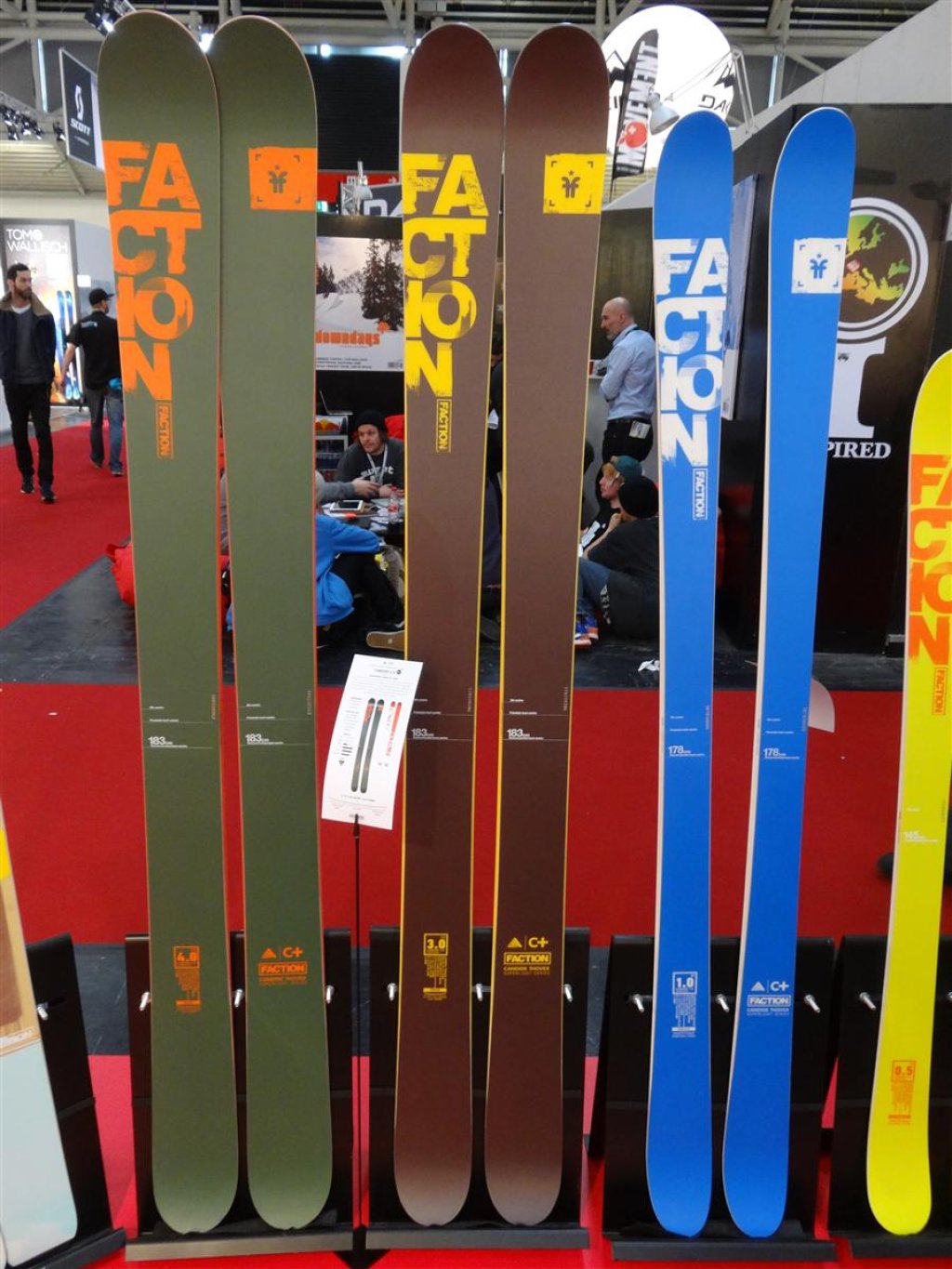 Candide Thovex presents his new ski line at Faction