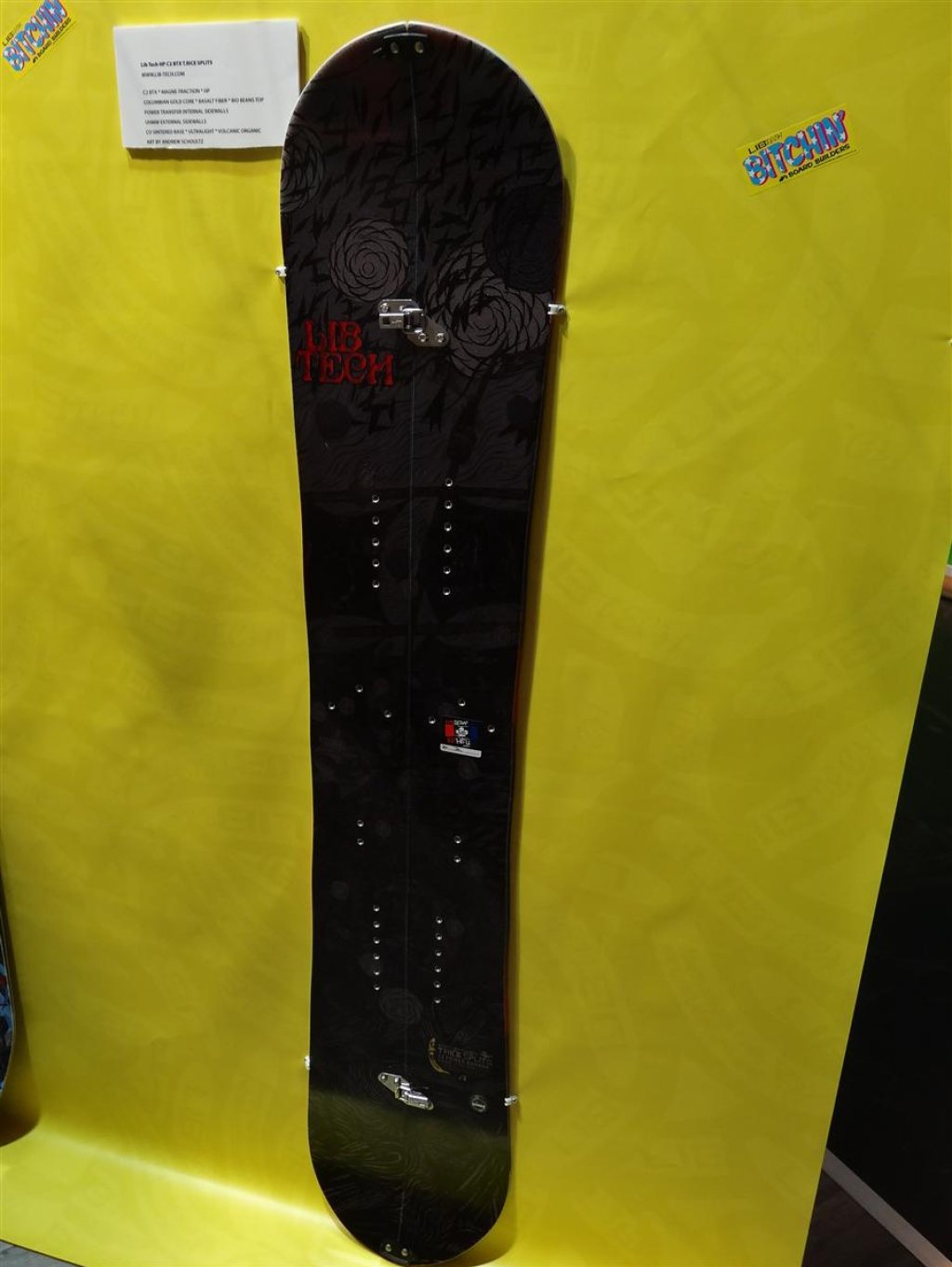 There is also a splitboard from LIB-Tech