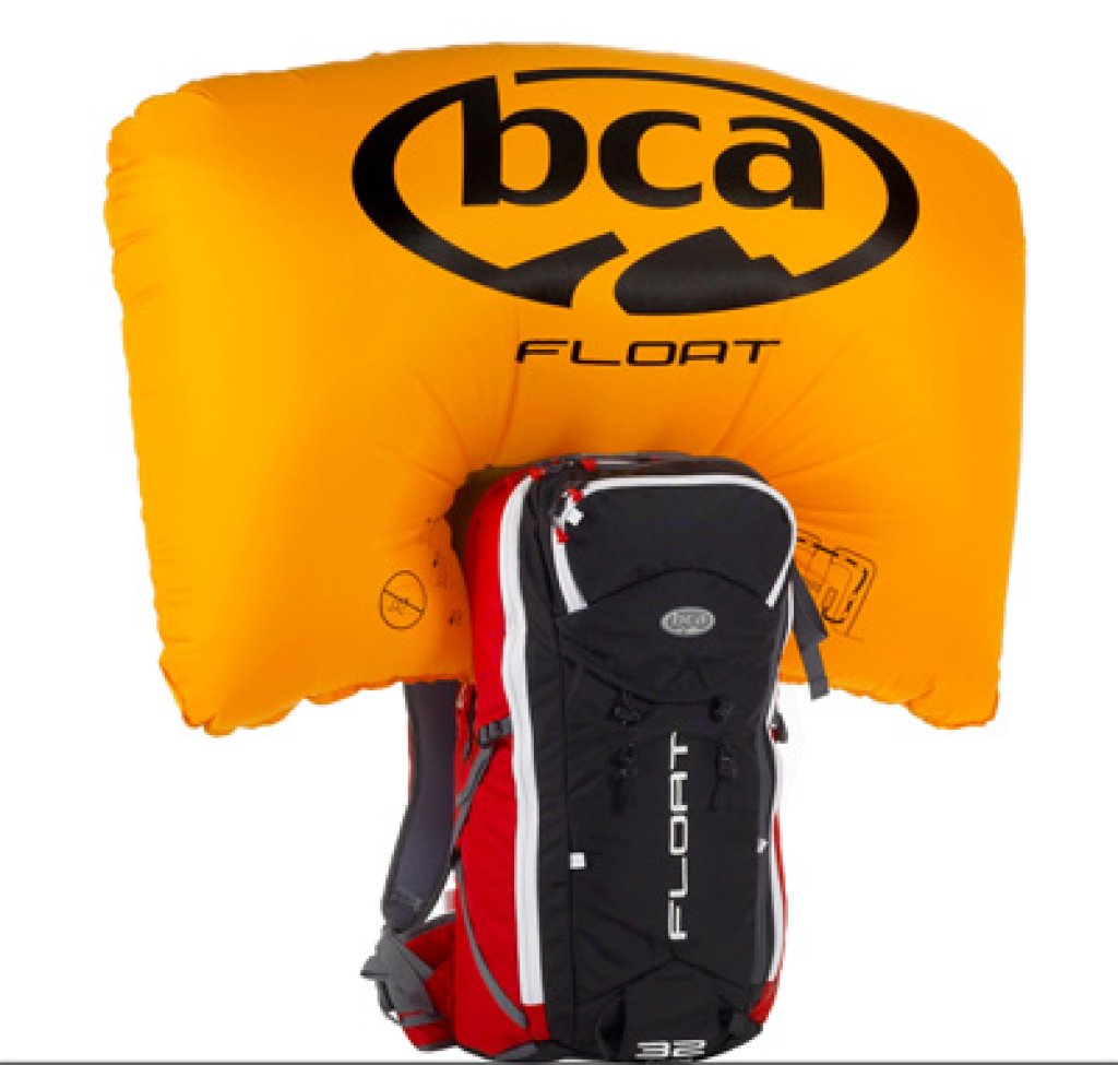 The Float avalanche airbag developed by BCA works with pressure cartridges that can be refilled in diving shopps