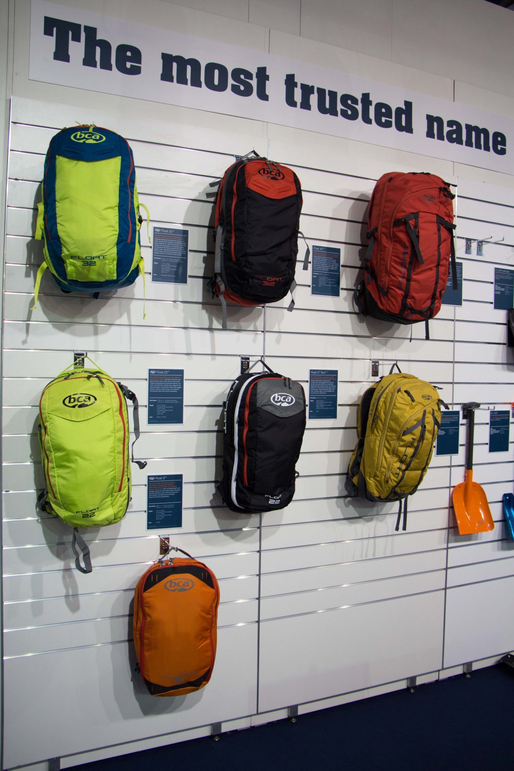 BCA Airbag backpacks