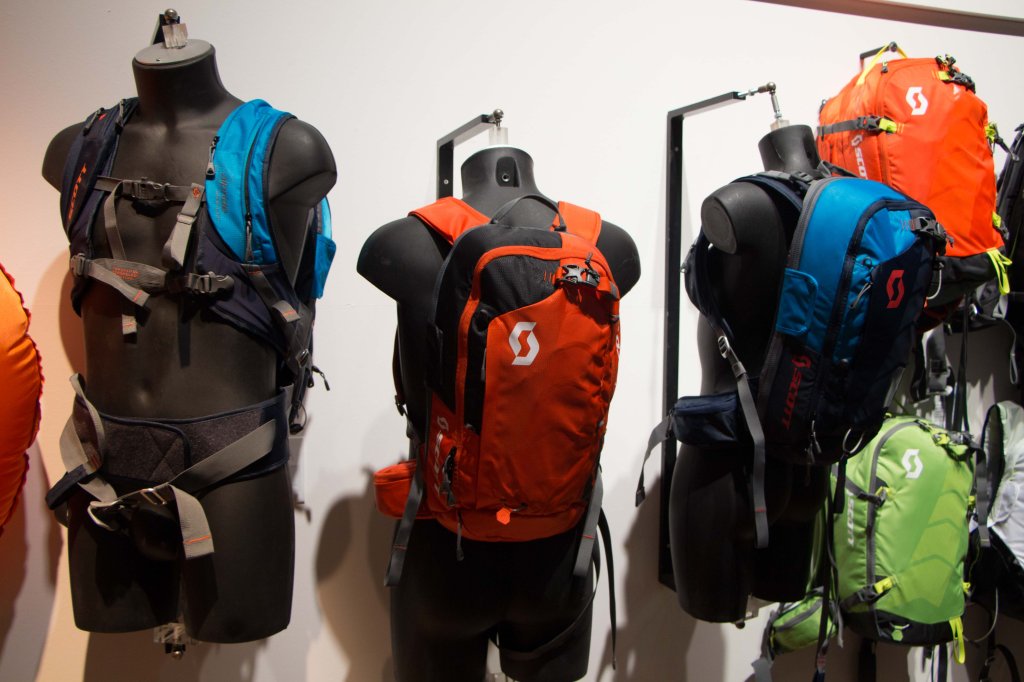The Scott Alpride airbag backpack collection