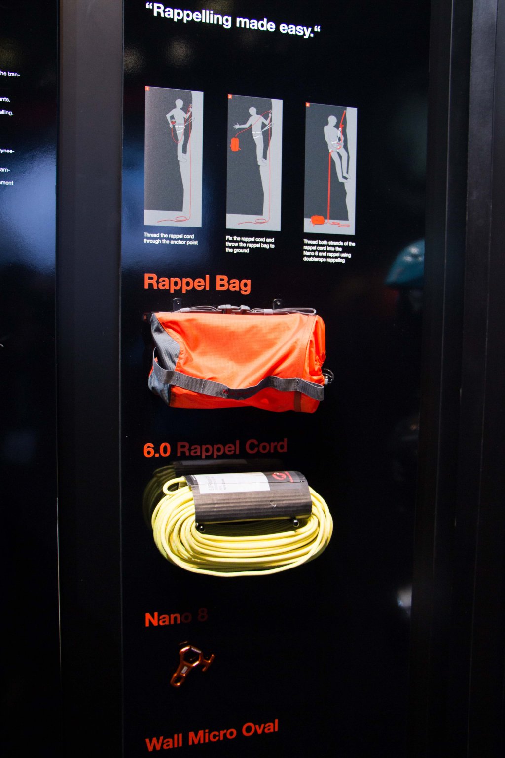 Mammut Rappel Cord and Bag