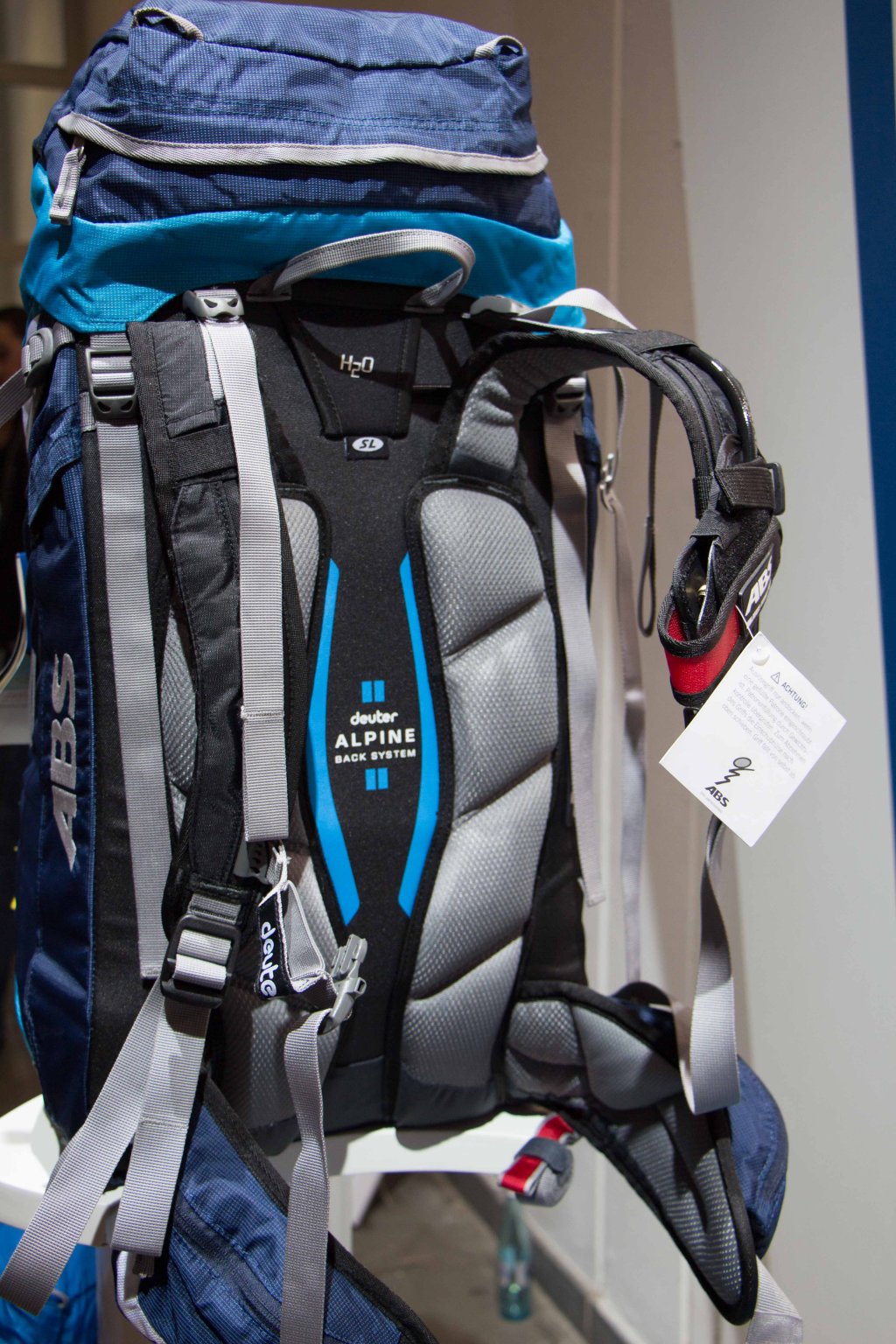Large airbag backpack from Deuter: OnTop Tour ABS 38+