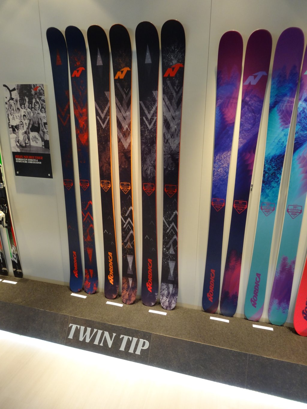Nordica Soul Rider Park skis in various widths
