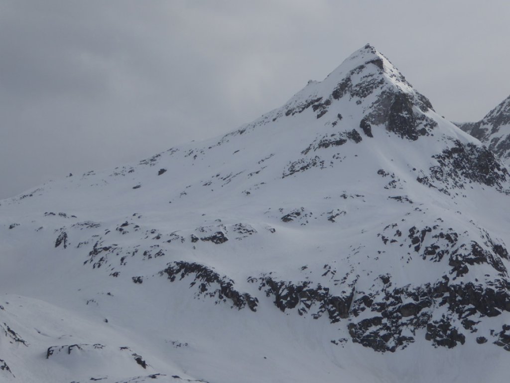 The contest face on the north-east side of the Tauernkogel (2683 m).

