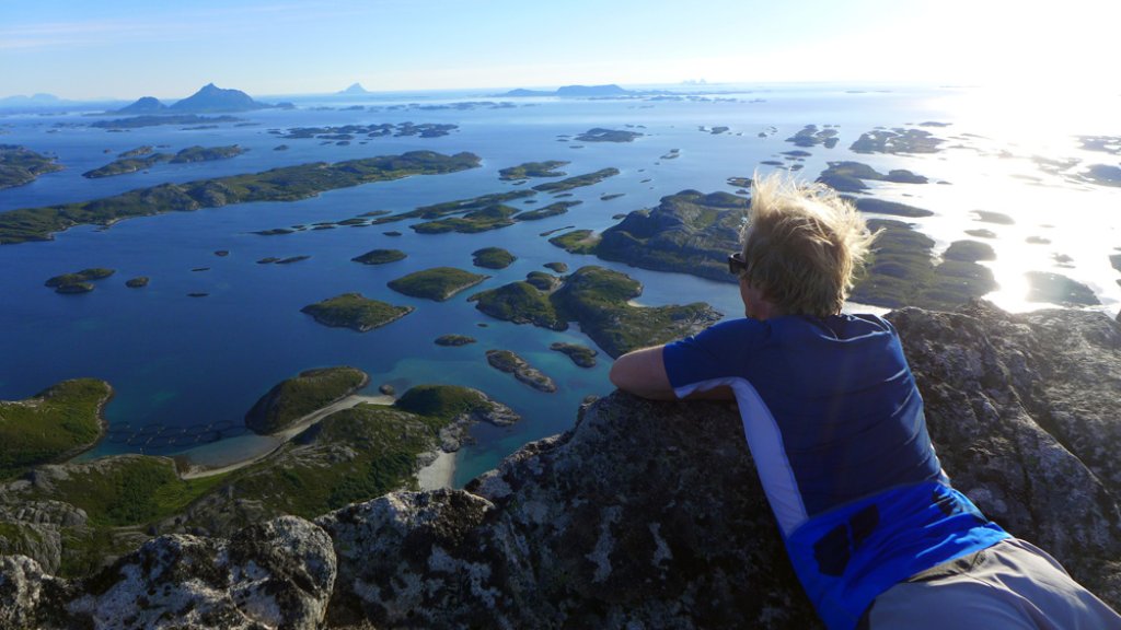 View from Rødøyløva