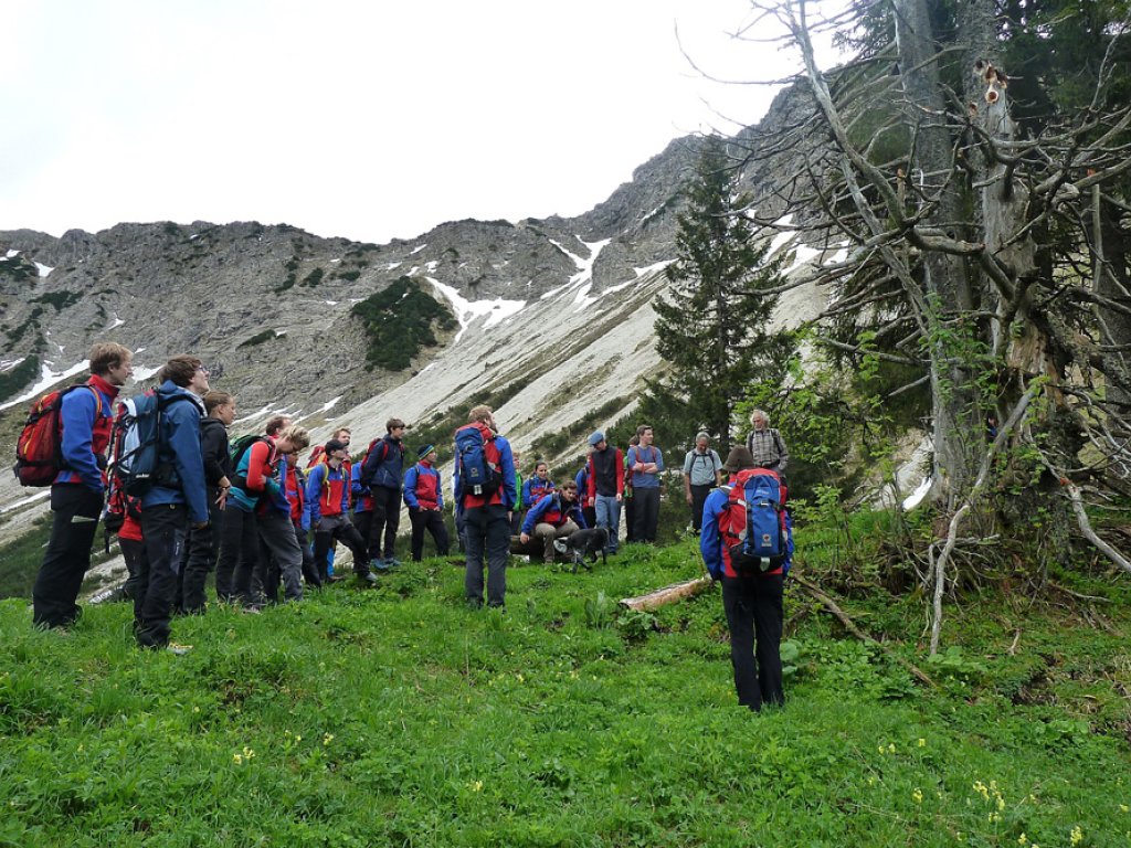 Nature conservation training at Oberjoch