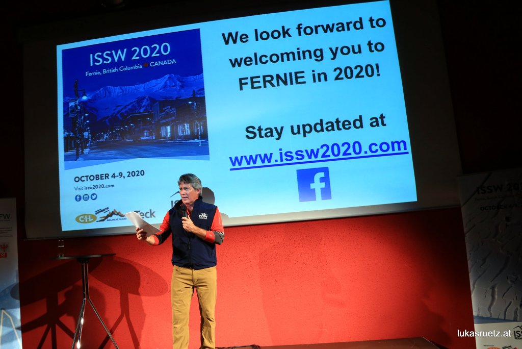 The next ISSW will take place in 2020 in Fernie/BC/Canada.