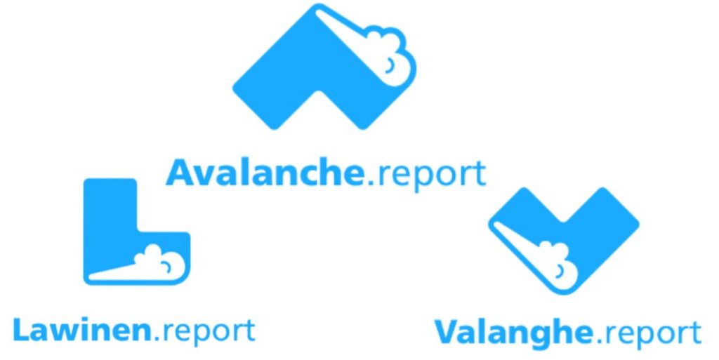 The logo of the new avalanche forecast also adapts to its modern, cross-border, trilingual requirements.