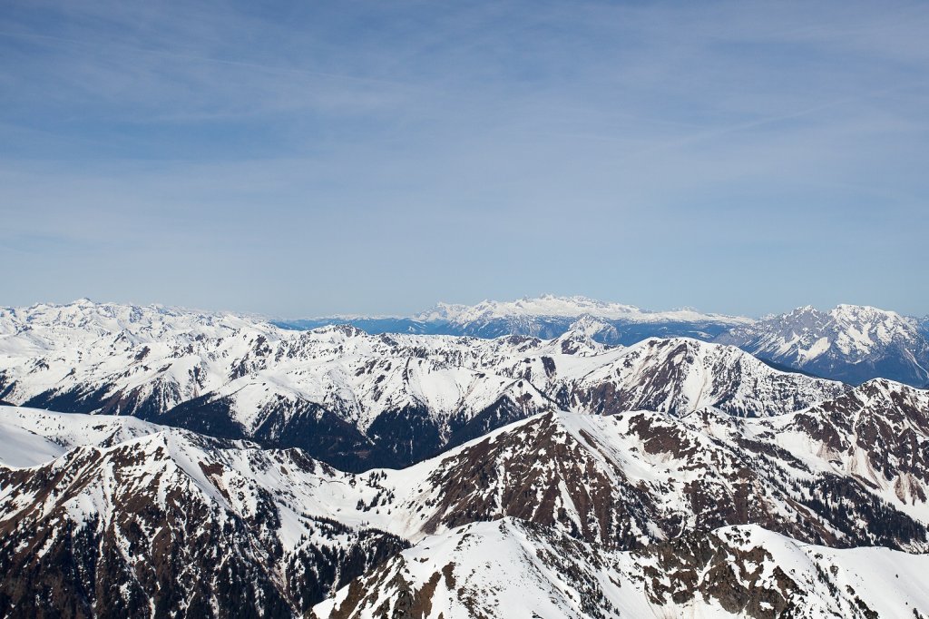 View from the summit, with the Dachstein in the background