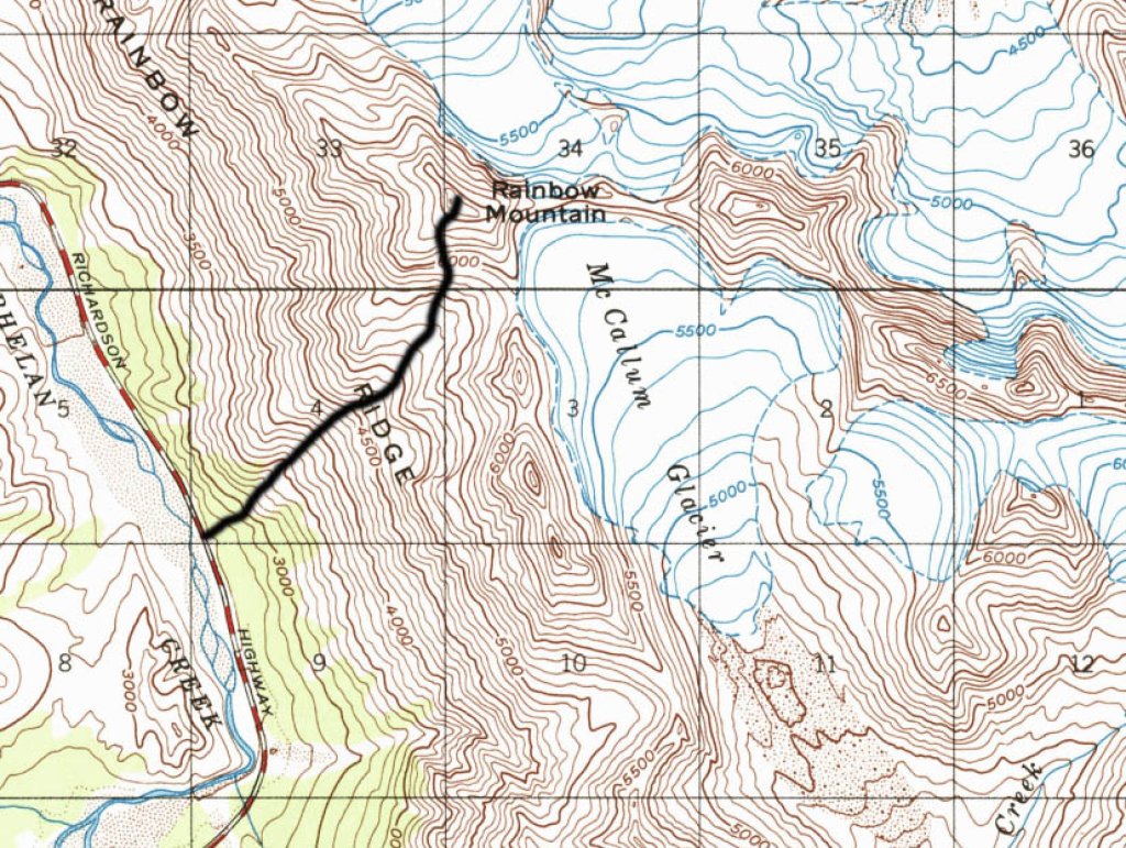 USGS 7.5' map, caltopo.com