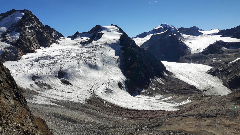 Linker Fernerkogel and Pitztal glacier ski area