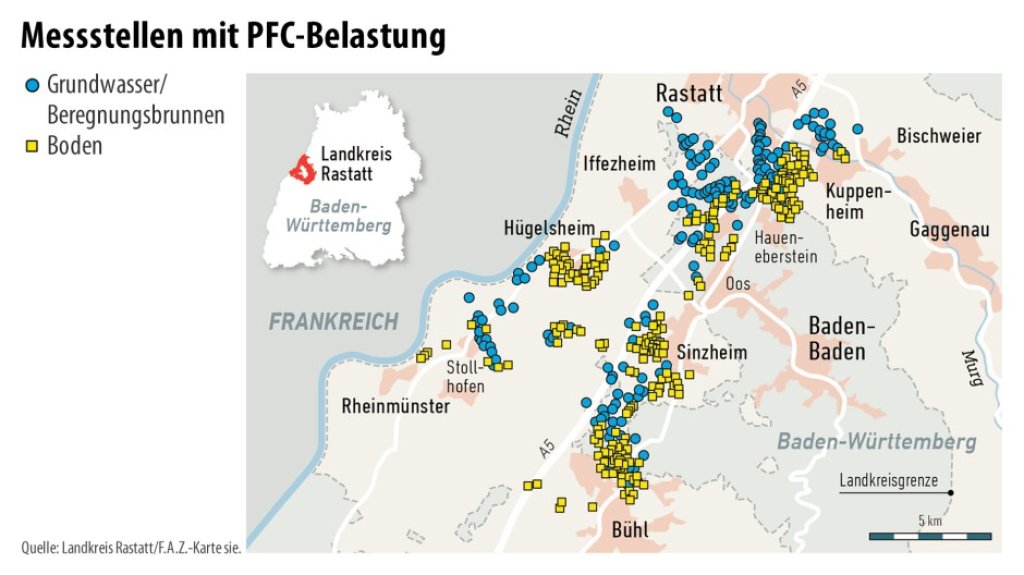 PFC contamination in Baden-Württemberg due to contaminated compost