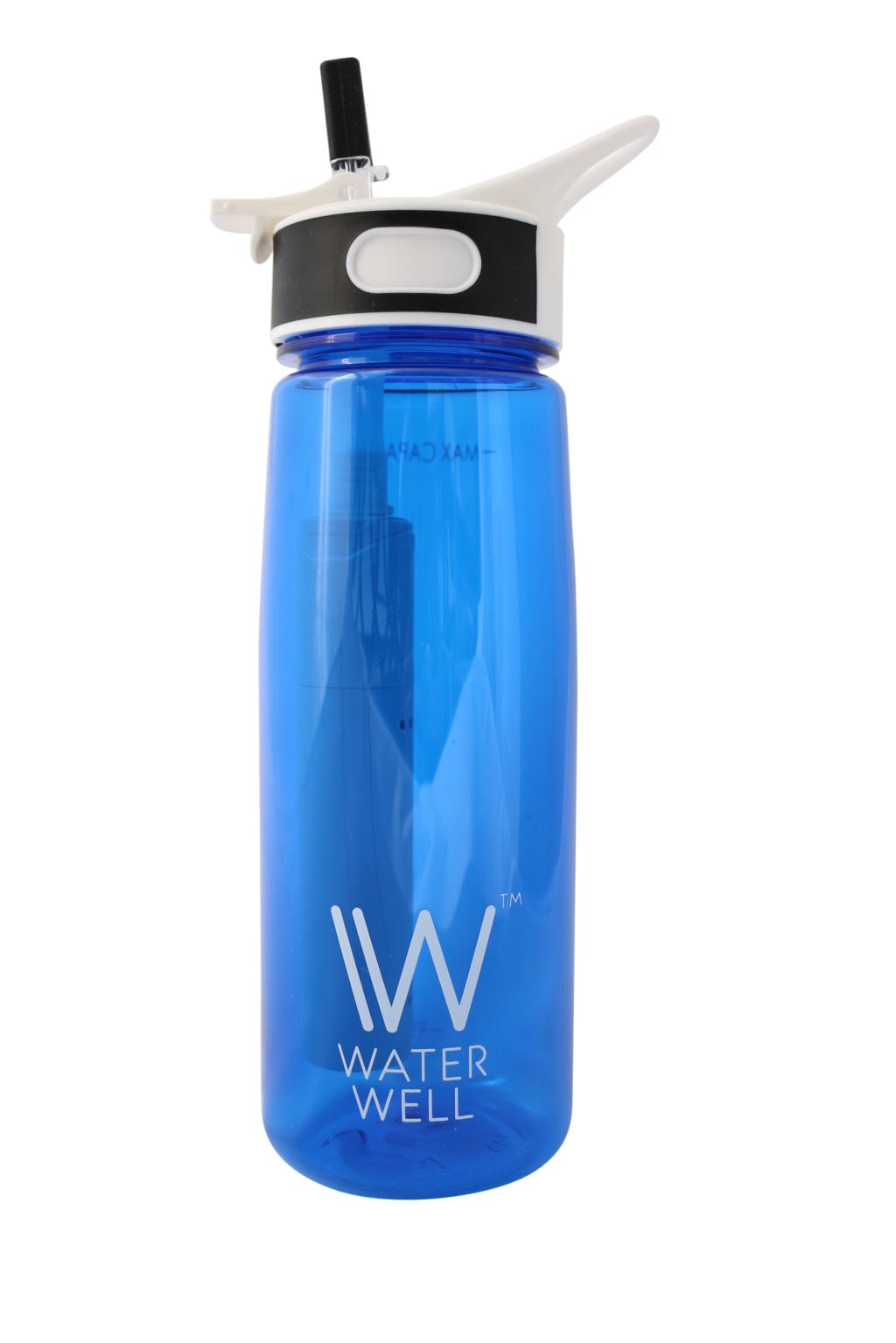WaterWell drinking bottle with filter