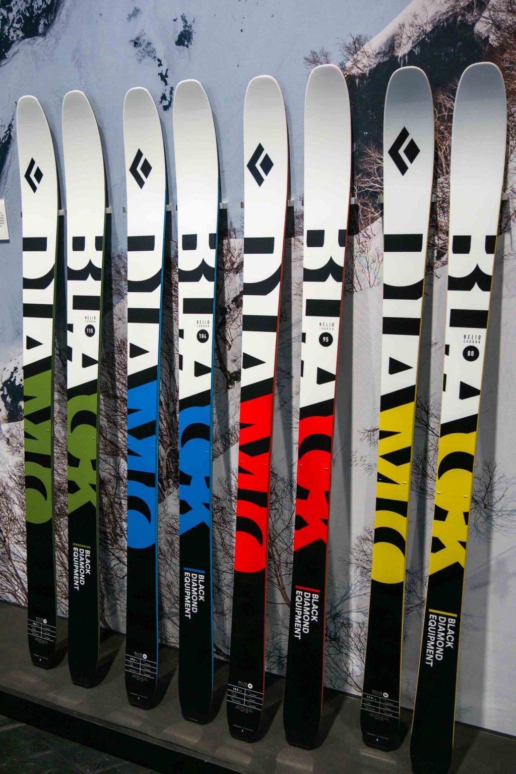 The touring skis from BlackDiamond