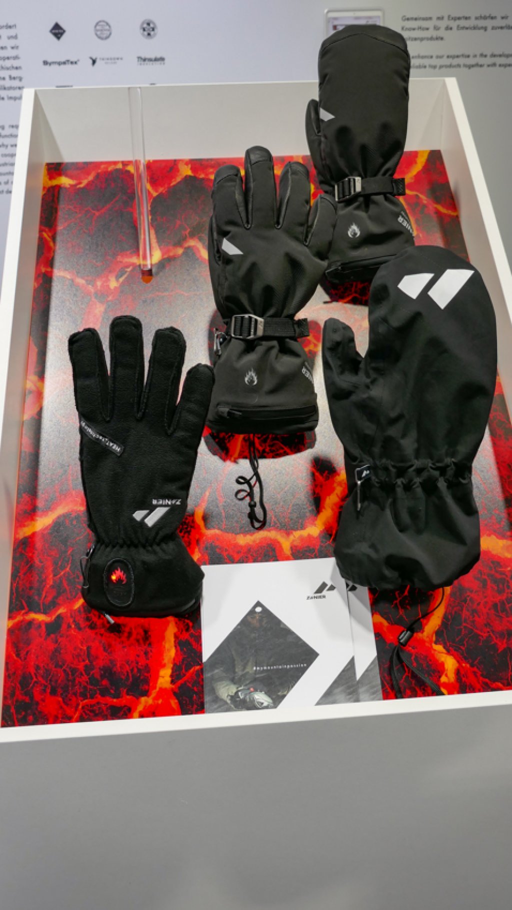 Zanier, over 20 years of experience in heated gloves