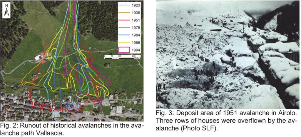From O2.2: Rezoning after installing avalanche mitigation measures: Case study of the Vallascia avalanche in Airolo, Switzerland.