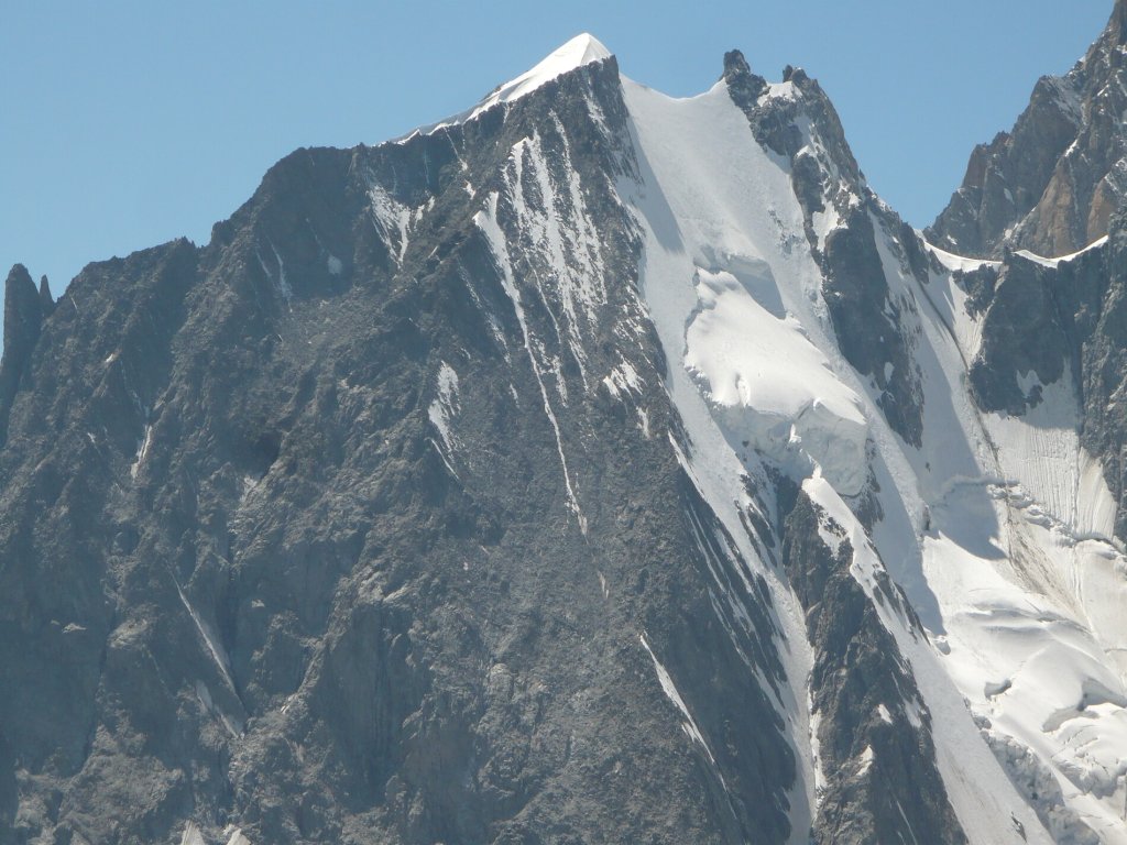 Aiguille Blanche de Peuterey: One of Baud's many first ascents.