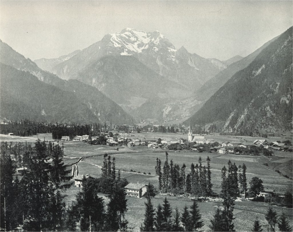 Between tradition and trend sport: the Zillertal as a suitable virtual venue for the Futuresymposium. (Photo: Zillertal around 1898)