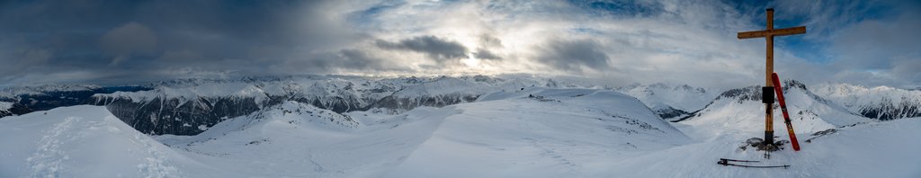 Certainly not the most challenging summit, but a magnificent panorama