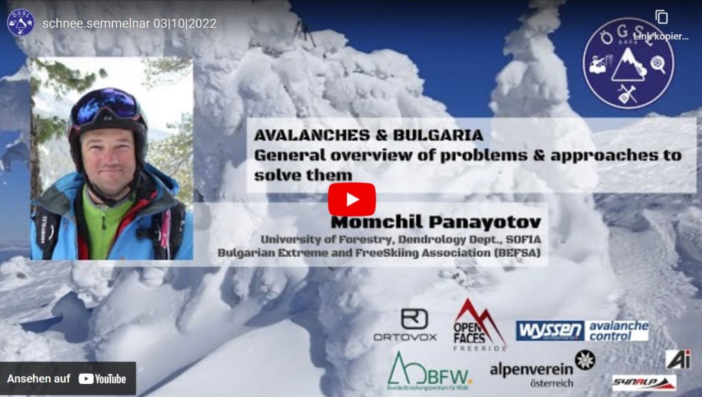 Lecture: Avalanches in Bulgaria