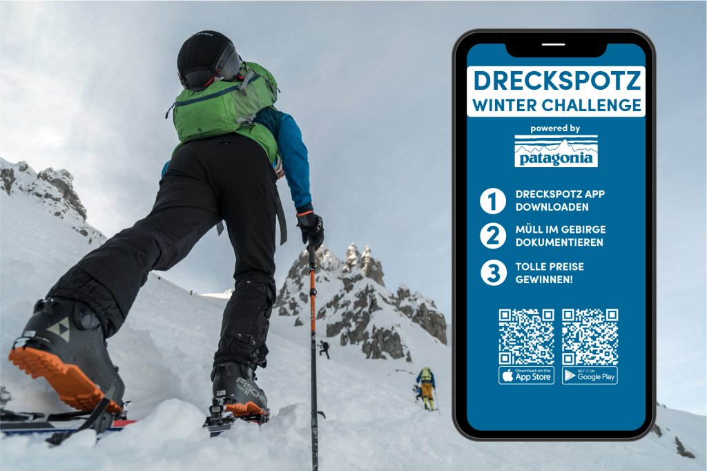 By taking part in the Dreckspotz Winter Challenge, you not only win a prize, you also support a research project at the same time!