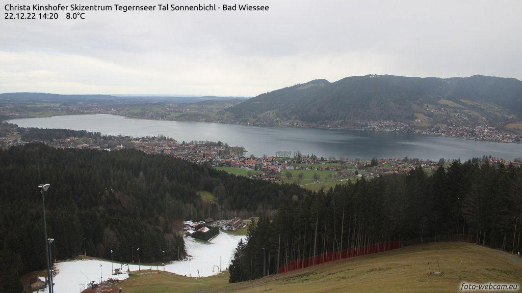 Cloudy prospects at Lake Tegernsee