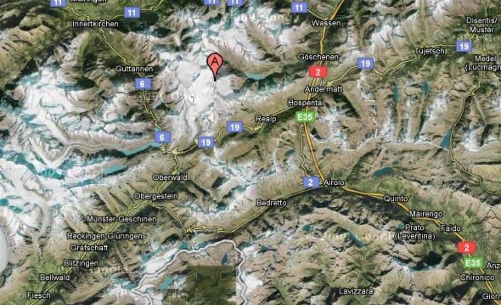 Die Region in der sich die derzeitigen Skigebiete Airolo, Andermatt, Disentis, Fiesch und Sedrun befinden. 