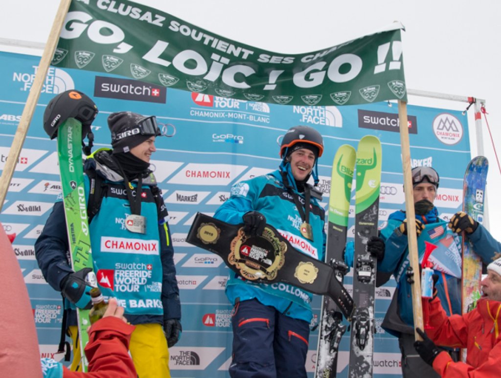 FWT 2015 Chamonix Podium Ski Men