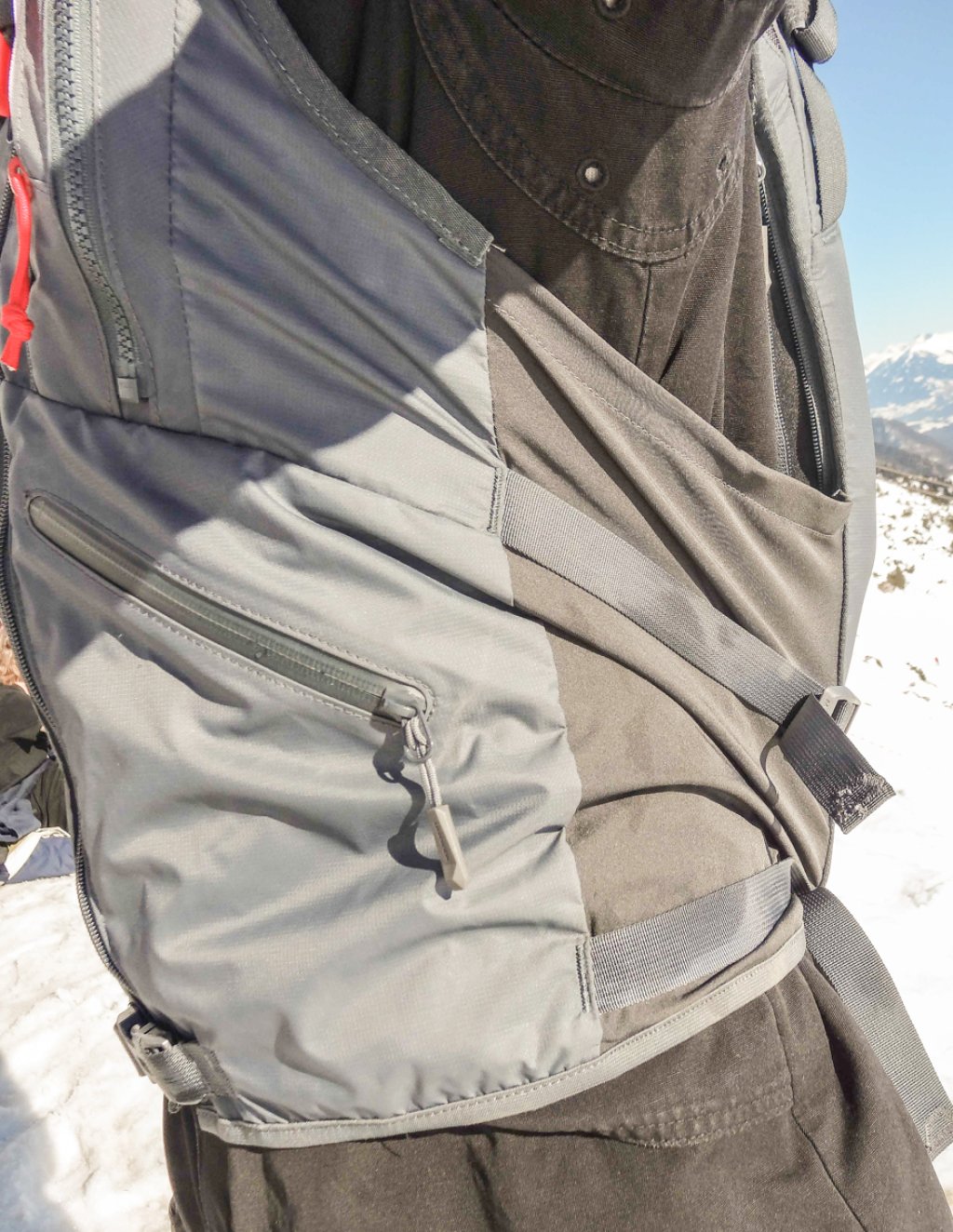 Mammut Alyeska Protection Airbag Vest - diagonale Einstellmöglichkeit