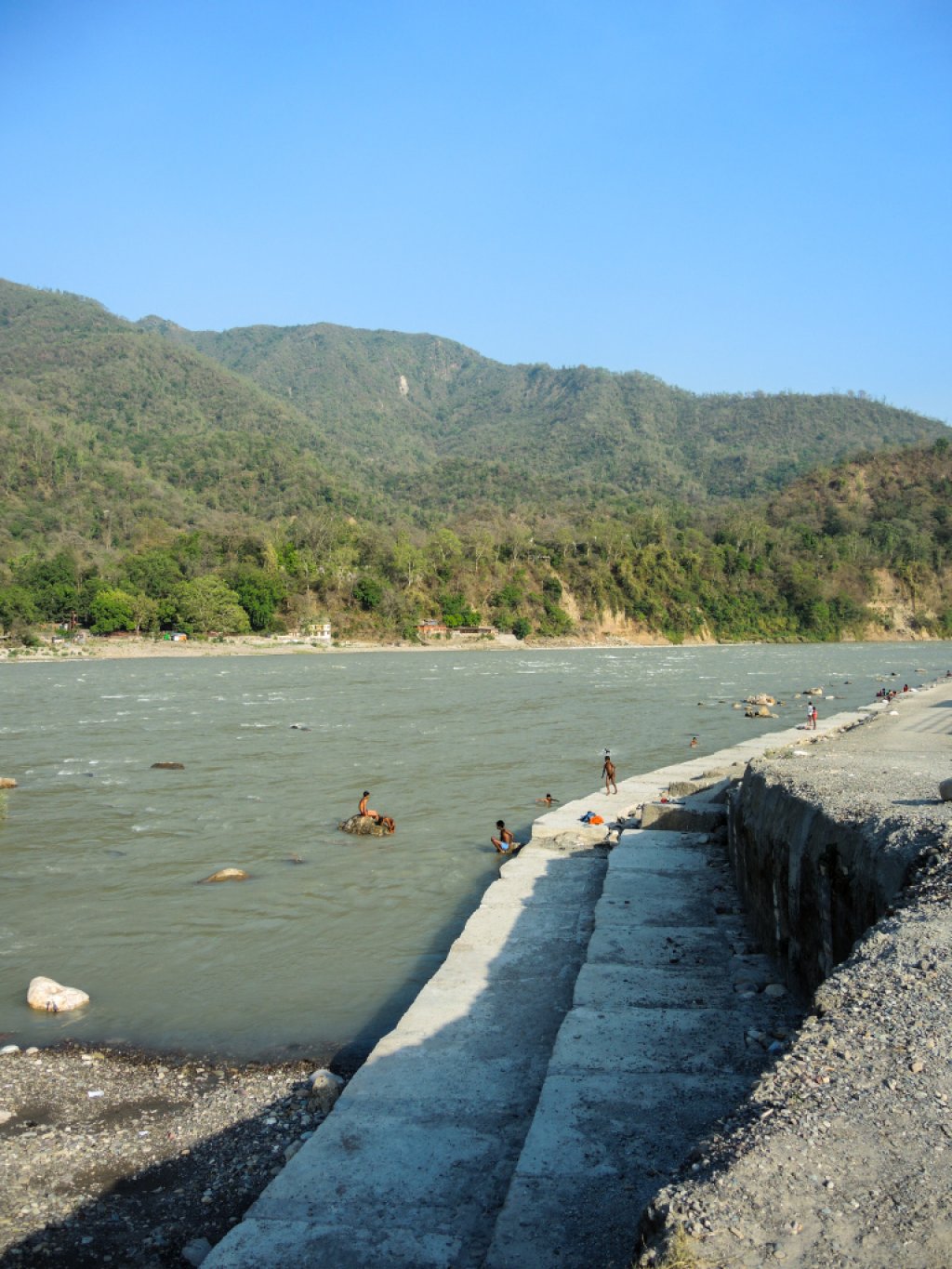 Rituelle Waschungen im Ganges