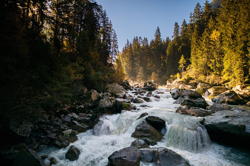 Die Ötztaler Ache ist einer der letzten naturbelassenen Flüsse in Österreich